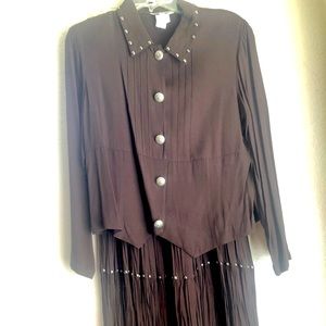 Western/Santa Fe style women’s skirt suit